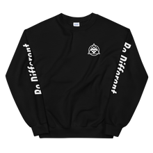 Load image into Gallery viewer, “Be Different” CrewNeck Black/White