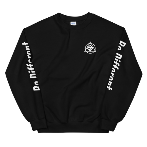 “Be Different” CrewNeck Black/White