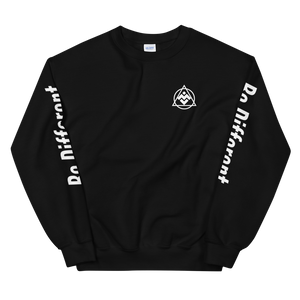 “Be Different” CrewNeck Black/White